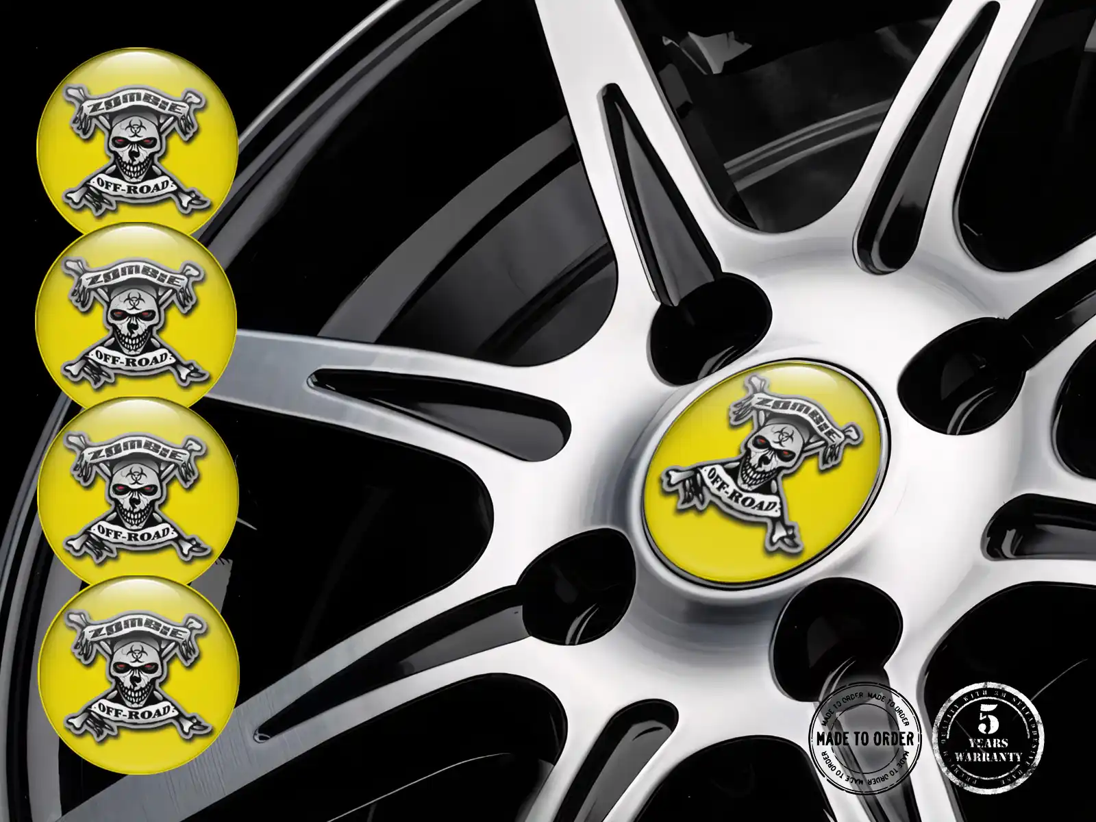 Wheel emblem Drift Edition Premium Stickers for Cars